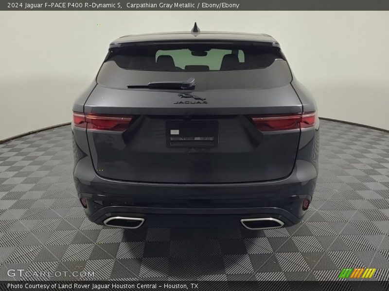 Carpathian Gray Metallic / Ebony/Ebony 2024 Jaguar F-PACE P400 R-Dynamic S