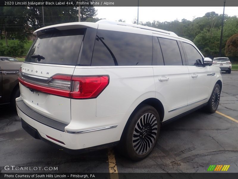 Pristine White / Alpine 2020 Lincoln Navigator Black Label 4x4