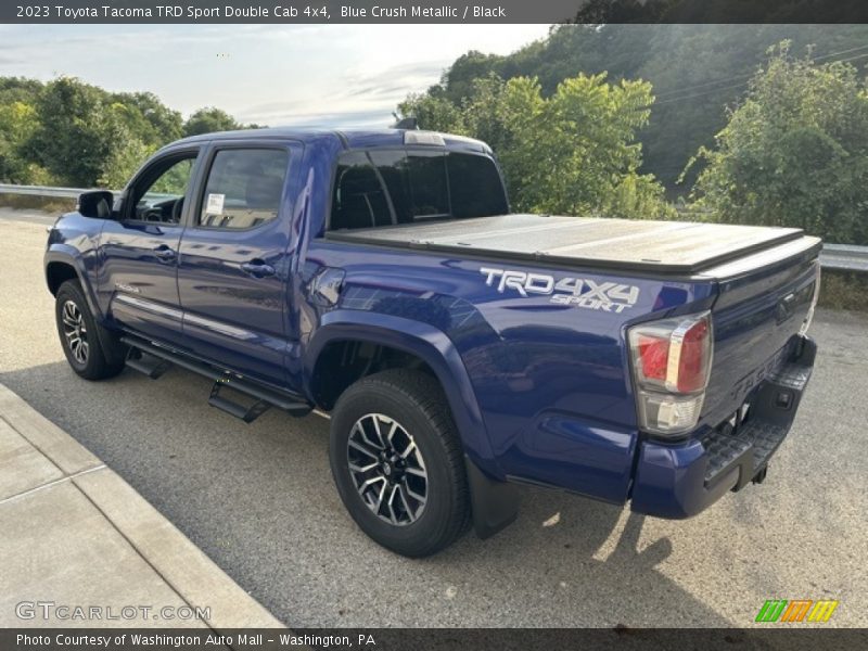 Blue Crush Metallic / Black 2023 Toyota Tacoma TRD Sport Double Cab 4x4