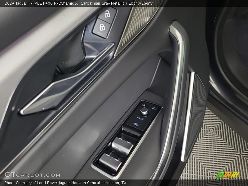 Carpathian Gray Metallic / Ebony/Ebony 2024 Jaguar F-PACE P400 R-Dynamic S