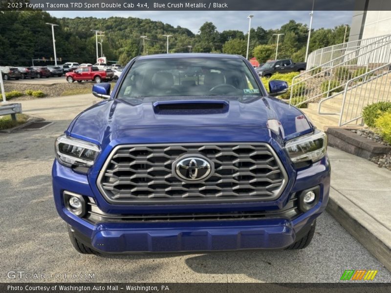 Blue Crush Metallic / Black 2023 Toyota Tacoma TRD Sport Double Cab 4x4