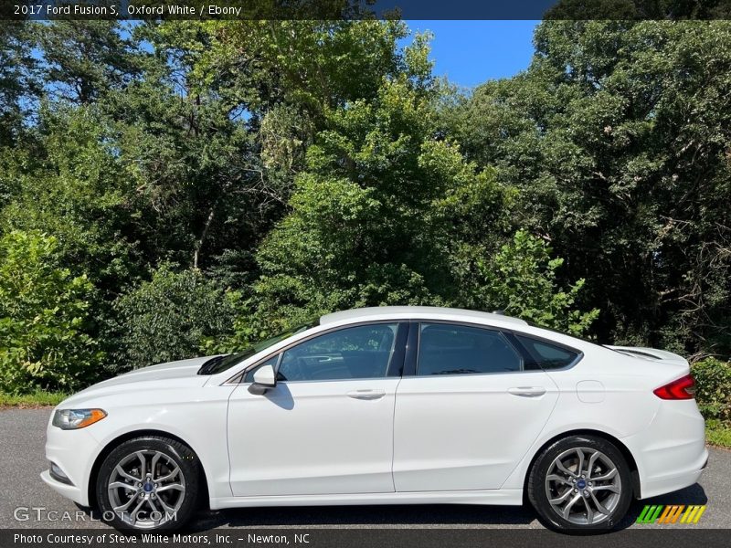 Oxford White / Ebony 2017 Ford Fusion S