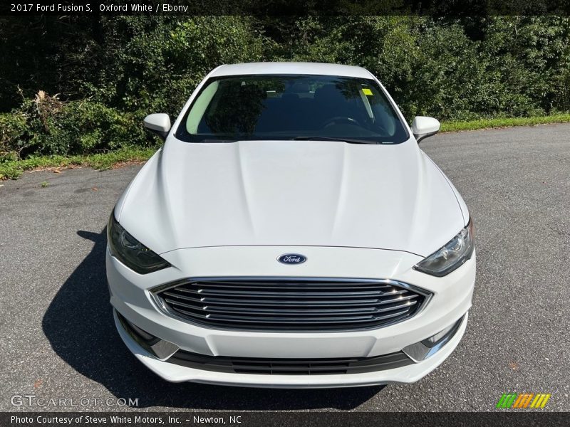 Oxford White / Ebony 2017 Ford Fusion S