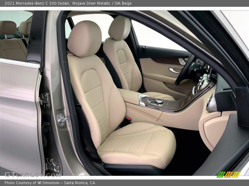 Mojave Silver Metallic / Silk Beige 2021 Mercedes-Benz C 300 Sedan