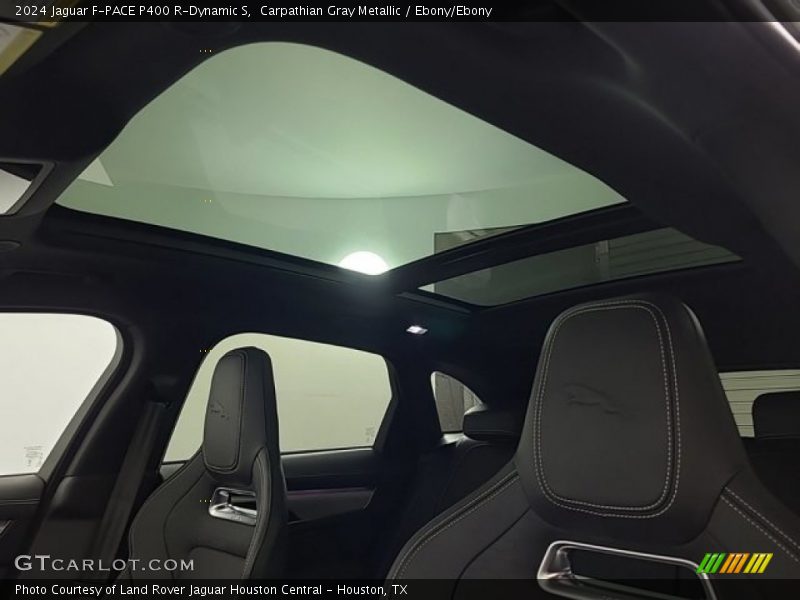 Carpathian Gray Metallic / Ebony/Ebony 2024 Jaguar F-PACE P400 R-Dynamic S