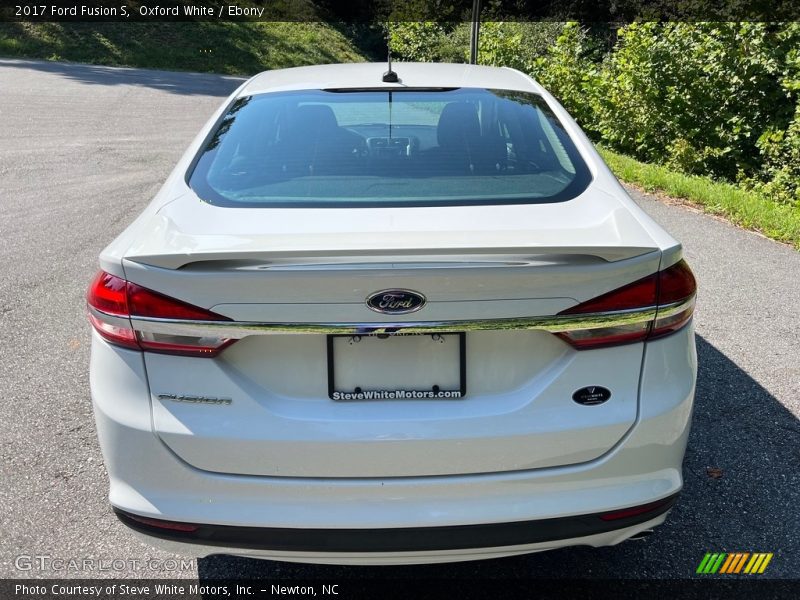 Oxford White / Ebony 2017 Ford Fusion S