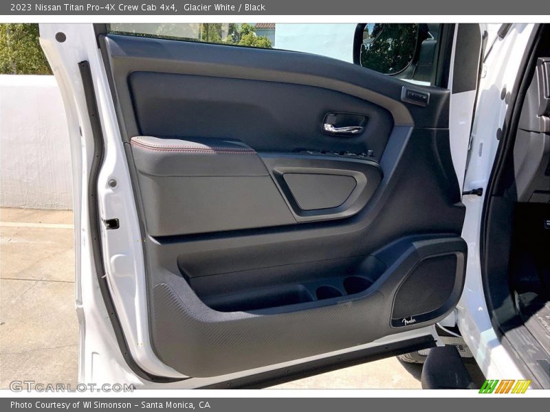 Door Panel of 2023 Titan Pro-4X Crew Cab 4x4