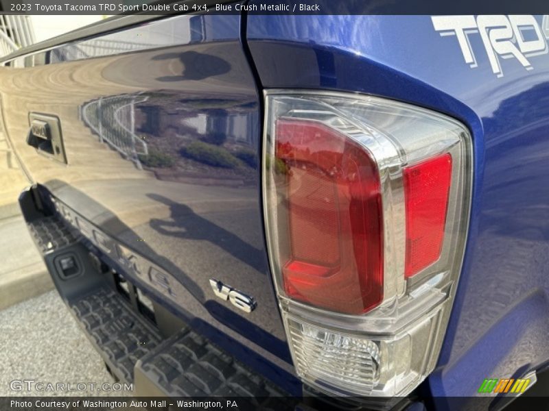 Blue Crush Metallic / Black 2023 Toyota Tacoma TRD Sport Double Cab 4x4
