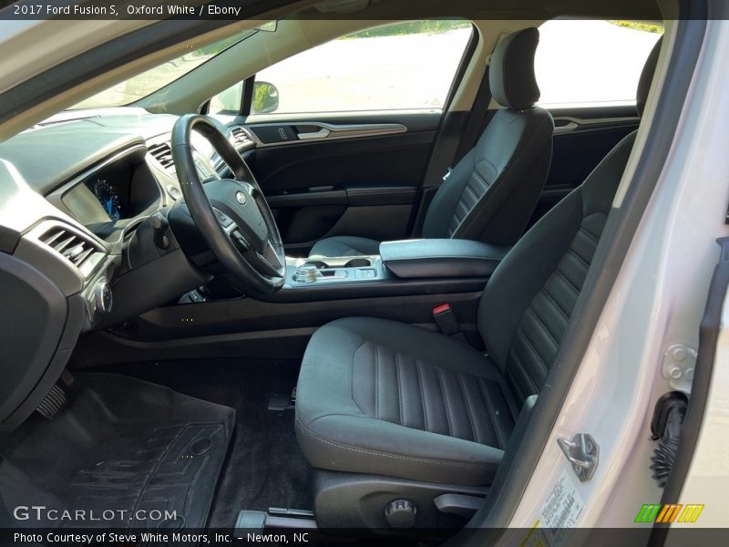 Oxford White / Ebony 2017 Ford Fusion S