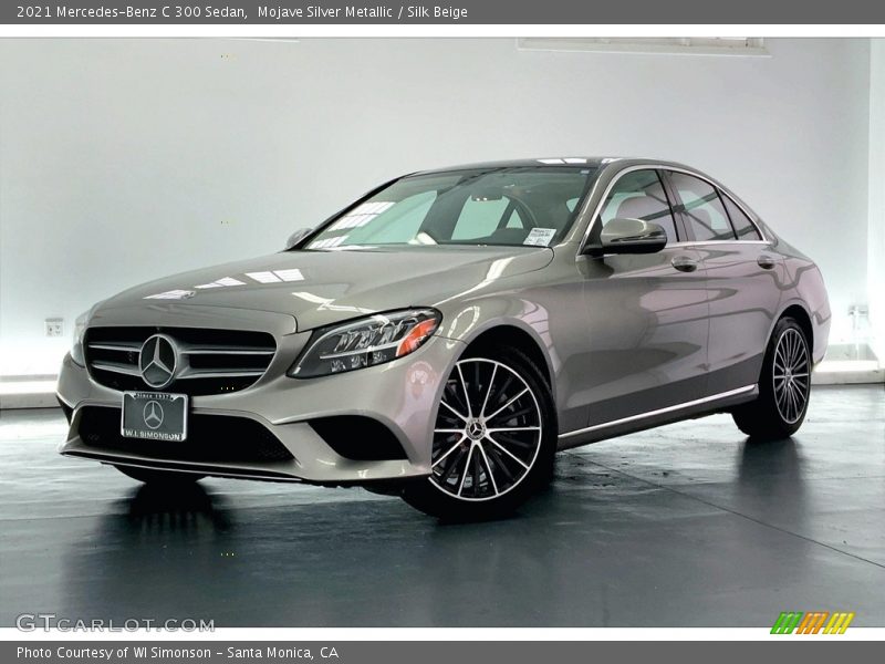 Mojave Silver Metallic / Silk Beige 2021 Mercedes-Benz C 300 Sedan