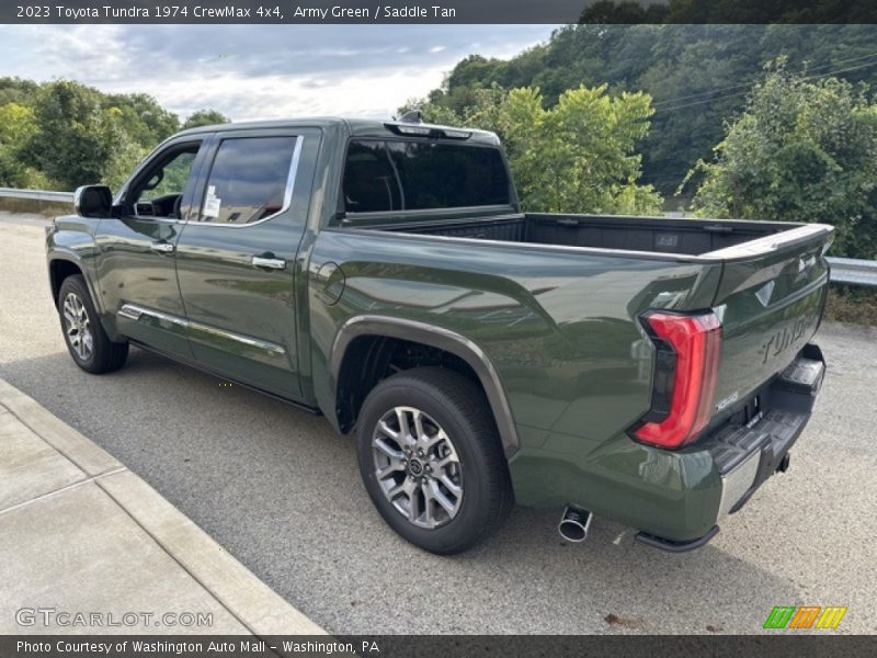 Army Green / Saddle Tan 2023 Toyota Tundra 1974 CrewMax 4x4