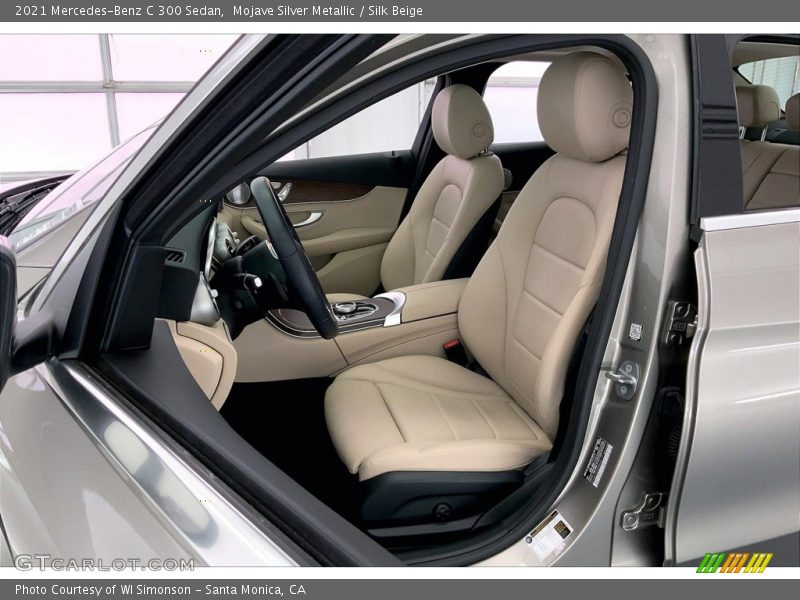 Mojave Silver Metallic / Silk Beige 2021 Mercedes-Benz C 300 Sedan