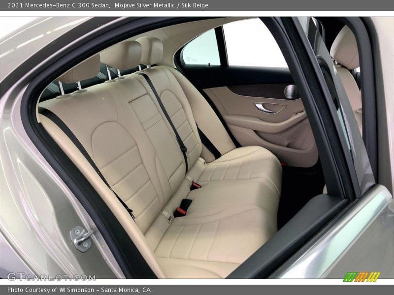 Mojave Silver Metallic / Silk Beige 2021 Mercedes-Benz C 300 Sedan