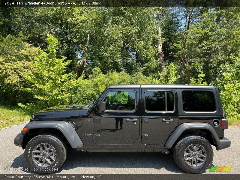  2024 Wrangler 4-Door Sport S 4x4 Black