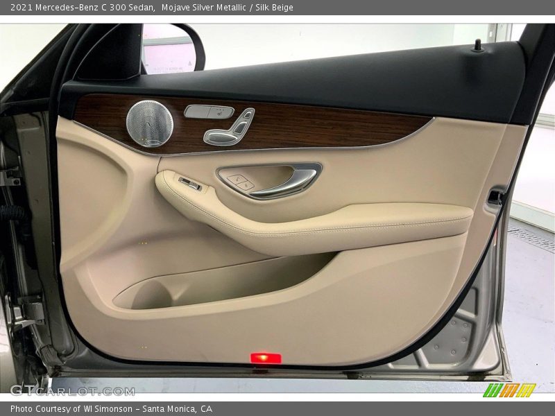 Mojave Silver Metallic / Silk Beige 2021 Mercedes-Benz C 300 Sedan