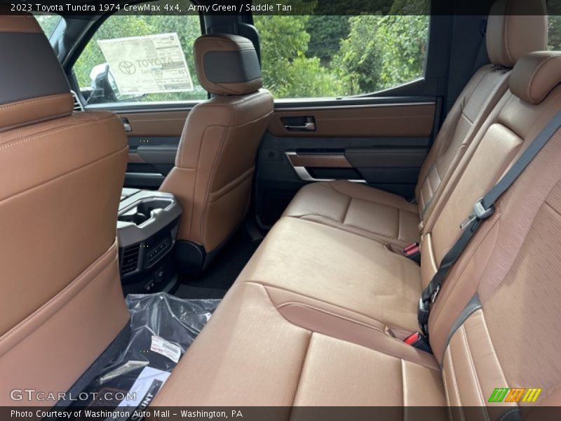 Rear Seat of 2023 Tundra 1974 CrewMax 4x4