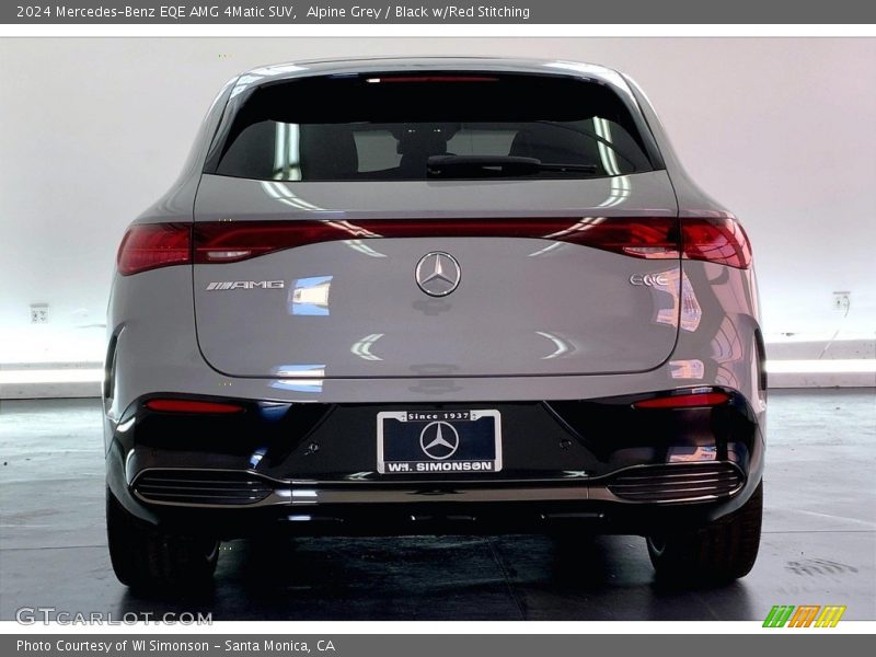 Alpine Grey / Black w/Red Stitching 2024 Mercedes-Benz EQE AMG 4Matic SUV