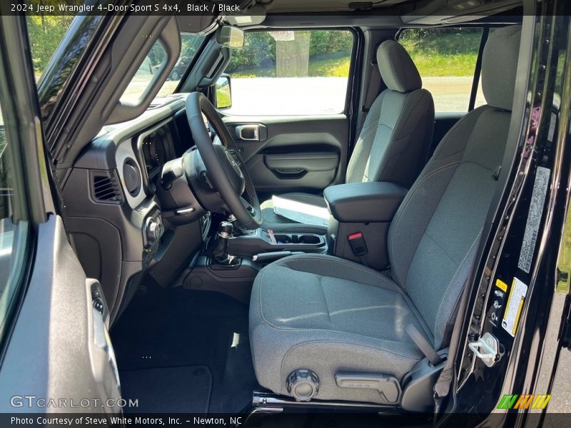 Front Seat of 2024 Wrangler 4-Door Sport S 4x4
