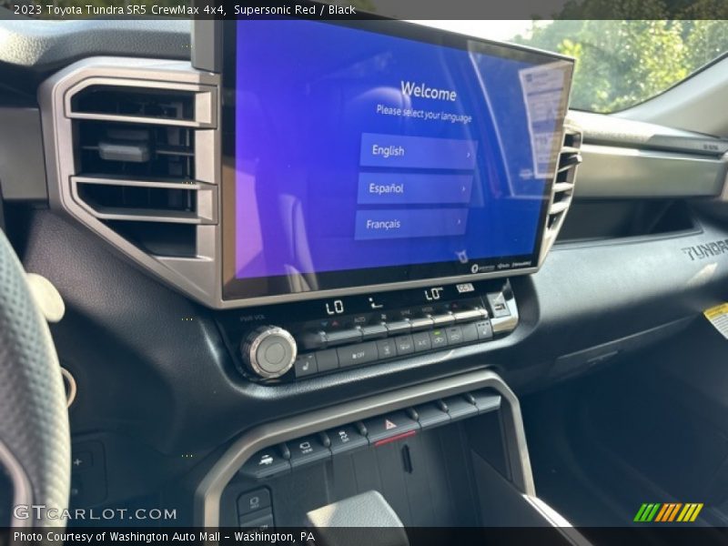 Supersonic Red / Black 2023 Toyota Tundra SR5 CrewMax 4x4