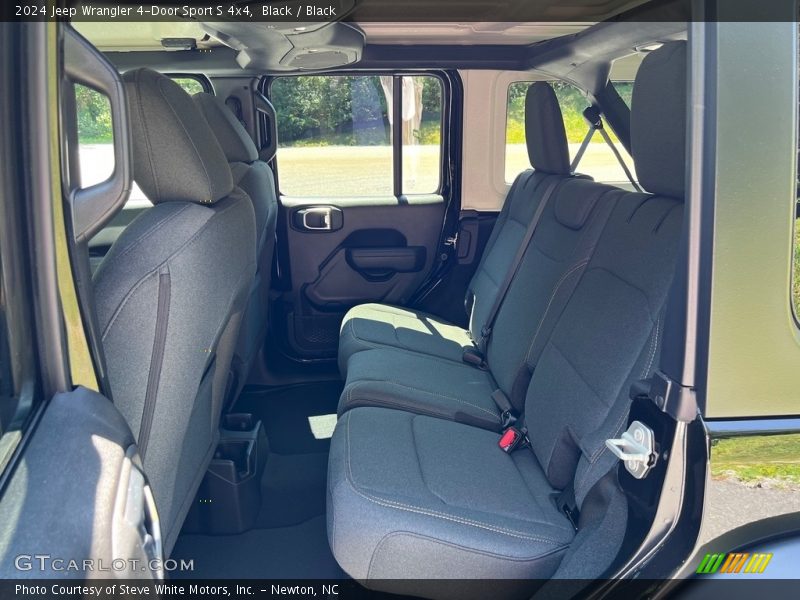 Black / Black 2024 Jeep Wrangler 4-Door Sport S 4x4