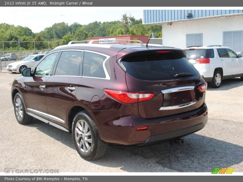 Midnight Garnet / Wheat 2013 Infiniti JX 35 AWD