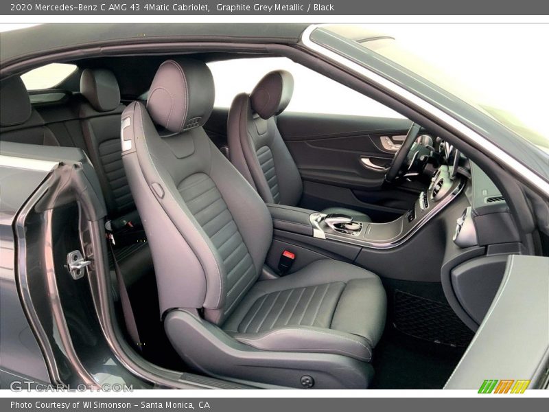 Graphite Grey Metallic / Black 2020 Mercedes-Benz C AMG 43 4Matic Cabriolet