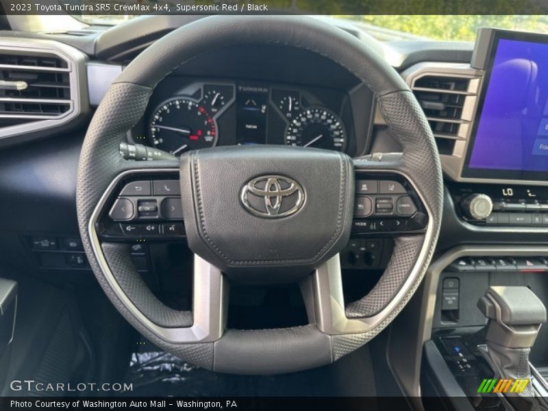 Supersonic Red / Black 2023 Toyota Tundra SR5 CrewMax 4x4