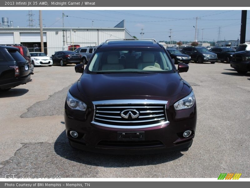 Midnight Garnet / Wheat 2013 Infiniti JX 35 AWD
