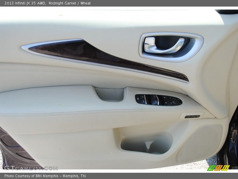 Midnight Garnet / Wheat 2013 Infiniti JX 35 AWD