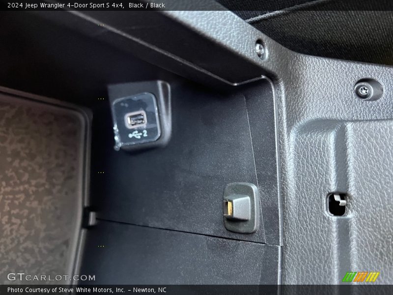 Black / Black 2024 Jeep Wrangler 4-Door Sport S 4x4