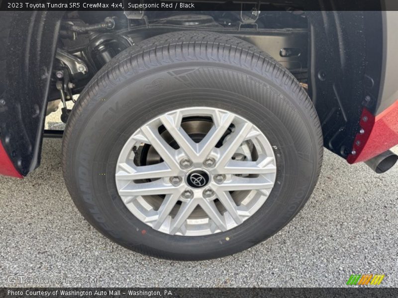 Supersonic Red / Black 2023 Toyota Tundra SR5 CrewMax 4x4