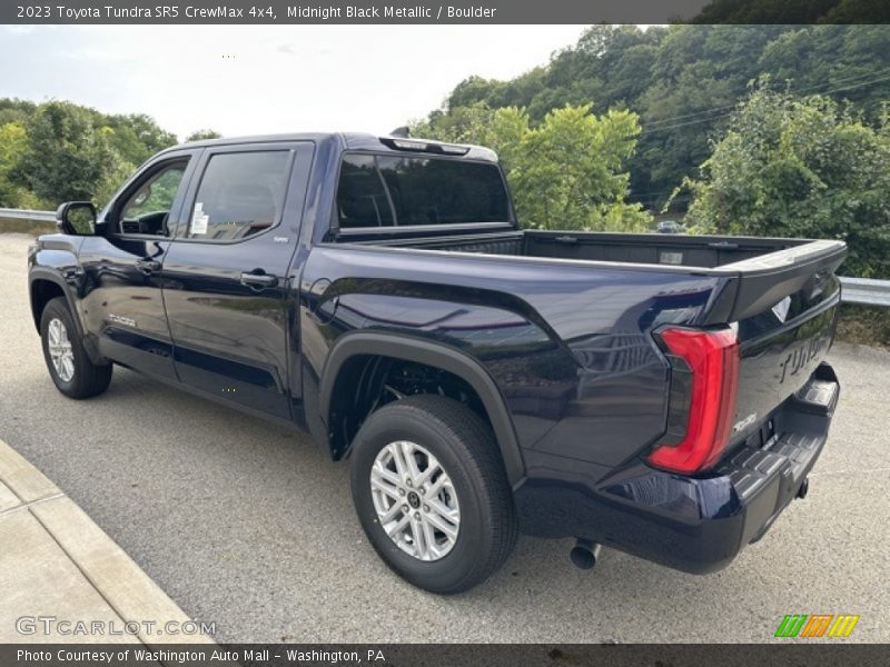 Midnight Black Metallic / Boulder 2023 Toyota Tundra SR5 CrewMax 4x4