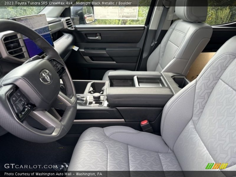 Midnight Black Metallic / Boulder 2023 Toyota Tundra SR5 CrewMax 4x4