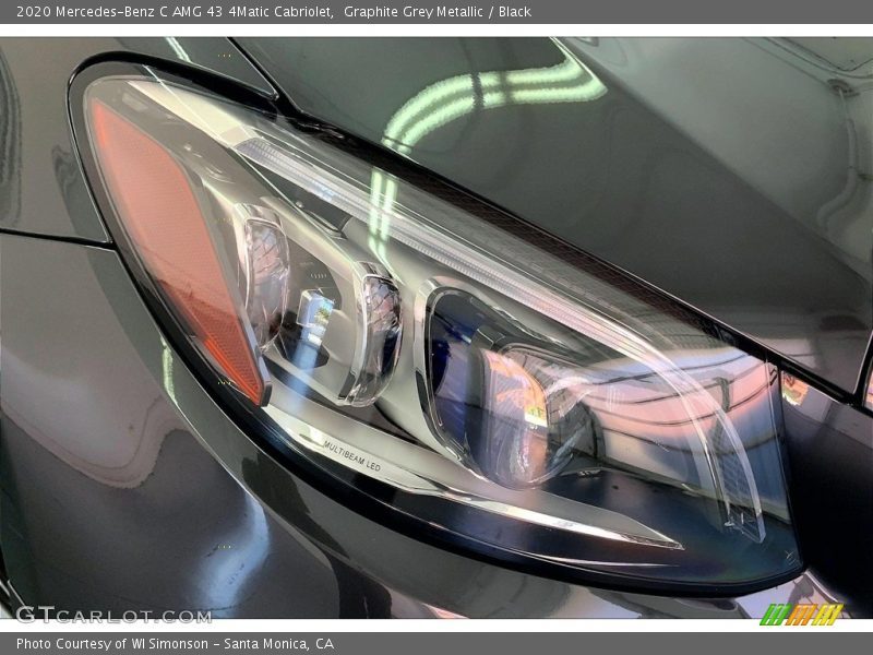 Graphite Grey Metallic / Black 2020 Mercedes-Benz C AMG 43 4Matic Cabriolet