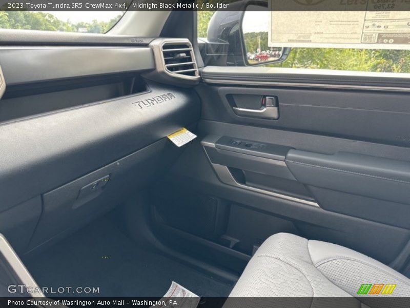Midnight Black Metallic / Boulder 2023 Toyota Tundra SR5 CrewMax 4x4