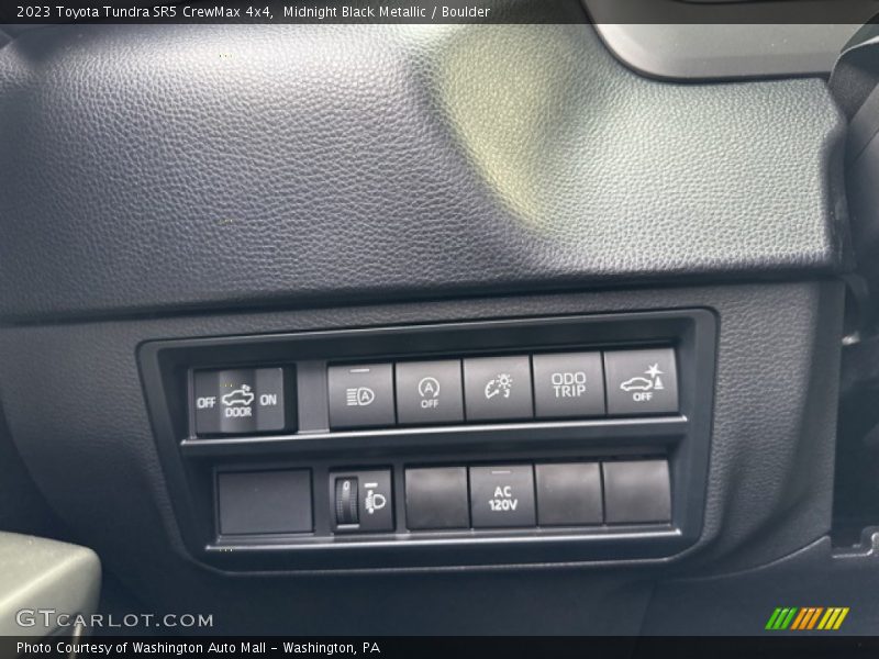 Midnight Black Metallic / Boulder 2023 Toyota Tundra SR5 CrewMax 4x4
