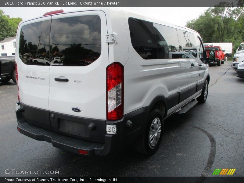 Oxford White / Pewter 2016 Ford Transit 350 Van XLT LR Long