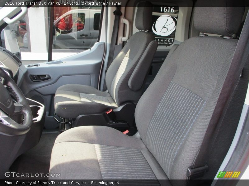 Oxford White / Pewter 2016 Ford Transit 350 Van XLT LR Long