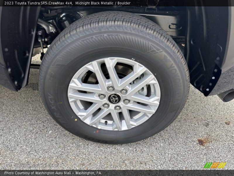 Midnight Black Metallic / Boulder 2023 Toyota Tundra SR5 CrewMax 4x4