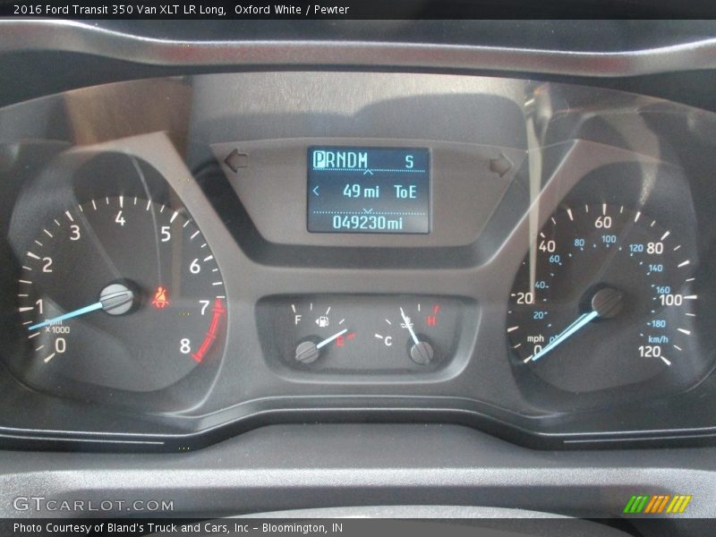  2016 Transit 350 Van XLT LR Long 350 Van XLT LR Long Gauges