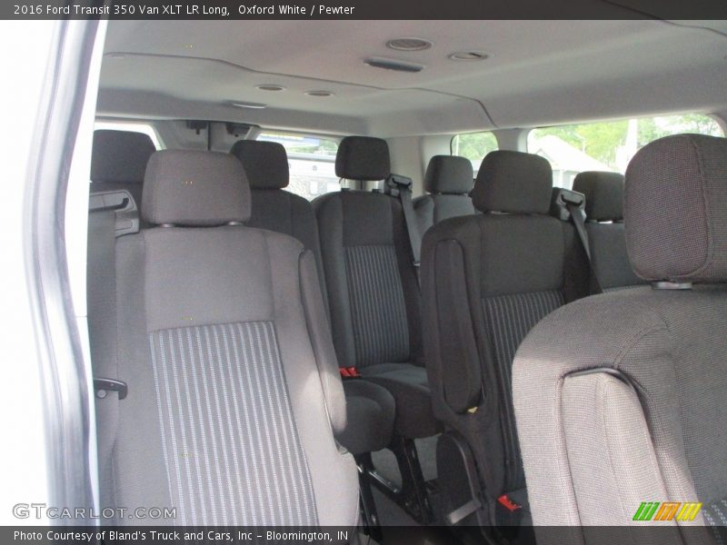 Rear Seat of 2016 Transit 350 Van XLT LR Long