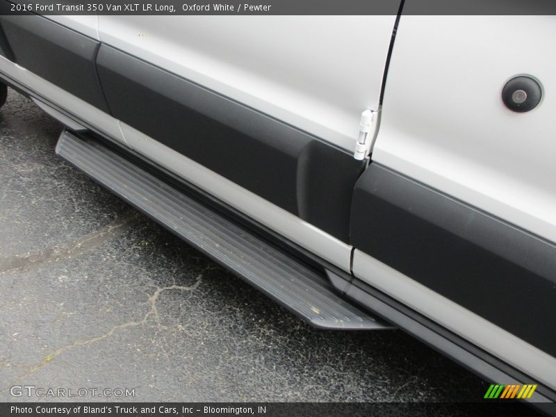 Oxford White / Pewter 2016 Ford Transit 350 Van XLT LR Long