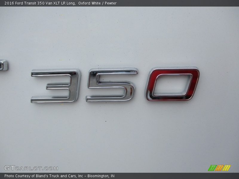  2016 Transit 350 Van XLT LR Long Logo