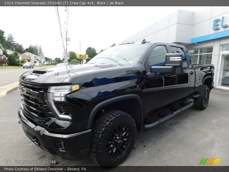 Black / Jet Black 2024 Chevrolet Silverado 2500HD LTZ Crew Cab 4x4