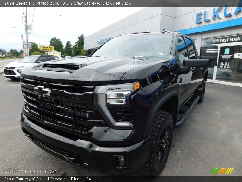 Black / Jet Black 2024 Chevrolet Silverado 2500HD LTZ Crew Cab 4x4
