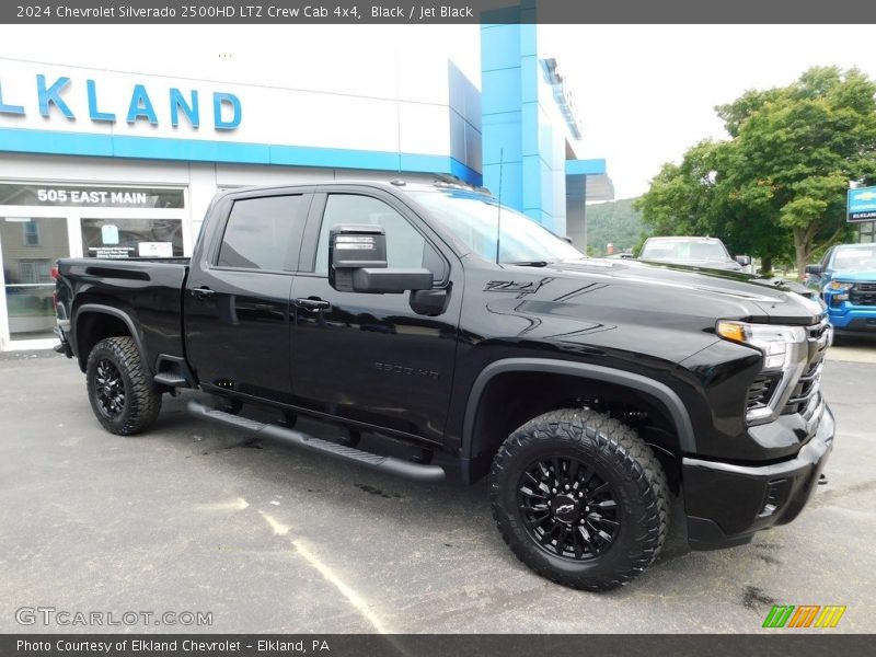 Black / Jet Black 2024 Chevrolet Silverado 2500HD LTZ Crew Cab 4x4