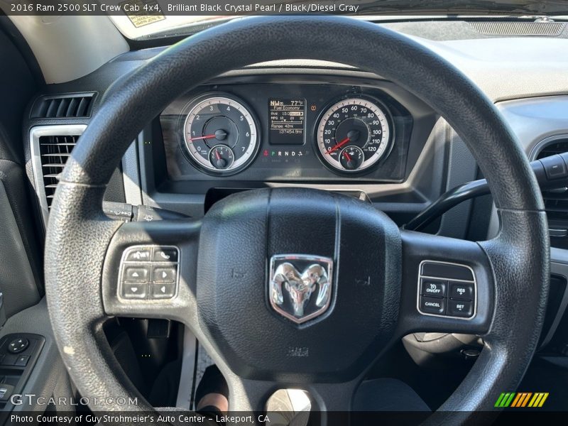  2016 2500 SLT Crew Cab 4x4 Steering Wheel