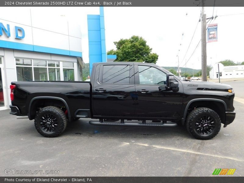 Black / Jet Black 2024 Chevrolet Silverado 2500HD LTZ Crew Cab 4x4