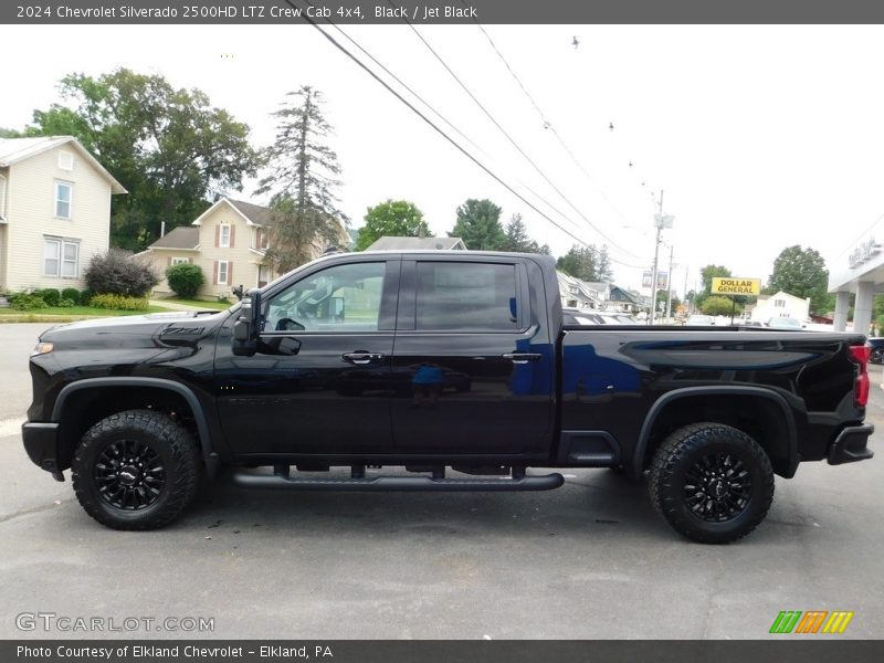 Black / Jet Black 2024 Chevrolet Silverado 2500HD LTZ Crew Cab 4x4