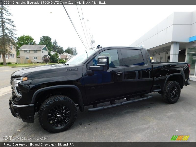 Black / Jet Black 2024 Chevrolet Silverado 2500HD LTZ Crew Cab 4x4